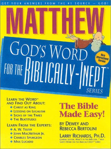 Matthew: God's Word for the BiblicallyInept,Used