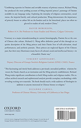 The Ming Prince and Daoism: Institutional Patronage of an Elite,Used