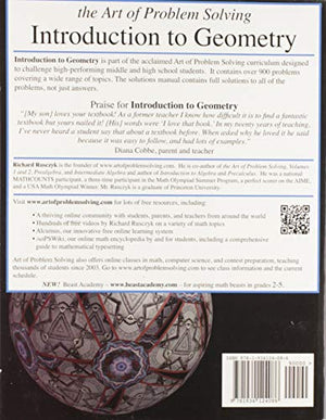 AoPS Introduction to Geometry Book - Essential Concepts for Students
