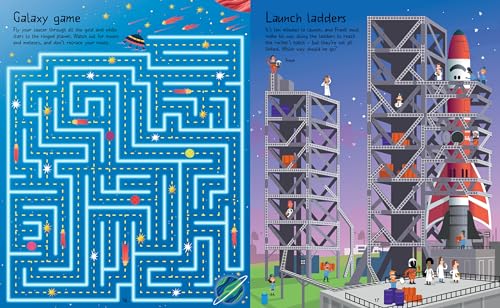 Space Maze Book,Used