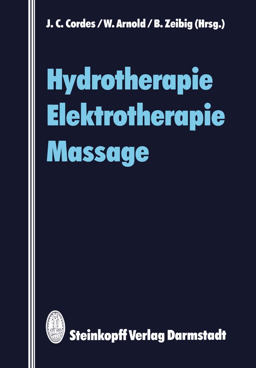 Hydrotherapie Elektrotherapie Massage (German Edition),Used