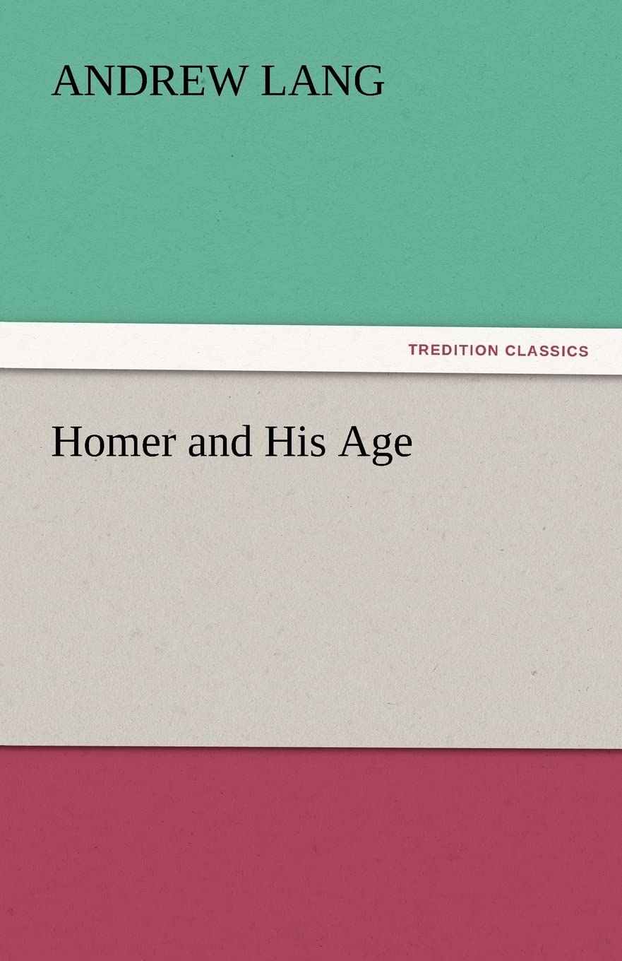 Homer and His Age,Used