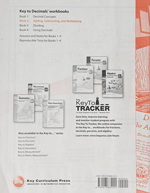 Key to Decimals, Book 2: Adding, Subtracting, and Multiplying (KEY TO...WORKBOOKS),Used