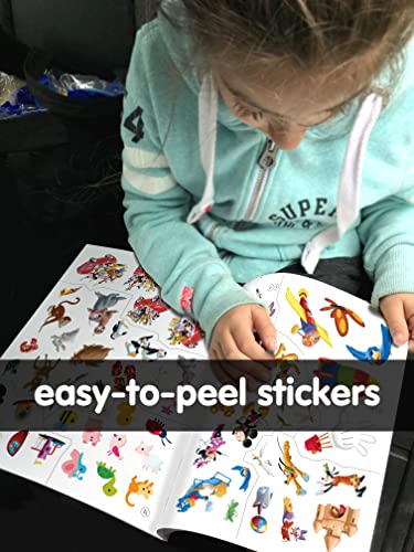 Phidal Disney Mickey Mouse Clubhouse Sticker Book - 350 Reusable Stickers, 96 Pages of Fun, Model 2764316305