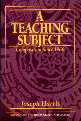 Teaching Subject, A: Composition Since 1966,Used