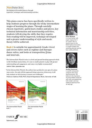 The Intermediate Pianist, Bk 2: An IntermediateLevel Piano Course Incorporating Repertoire, Technique, and Musicianship (Faber ,Used