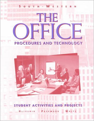 The Office: Procedures and Technology: Student Activities & Projects,Used