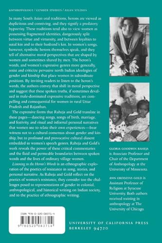 Listen To The Heron'S Words: Reimagining Gender And Kinship In North India,Used
