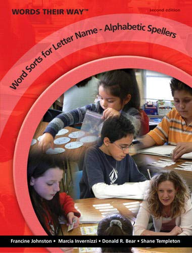 Words Their Way: Word Sorts for Letter Name  Alphabetic Spellers (2nd Edition) (Threehole Punched),Used