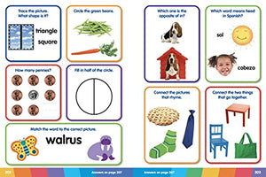 1001 STEAM Preschool Activity Workbook: Learn Sight Words, Letters, Numbers, Phonics, Shapes and More with Fun Activities!  320,Used