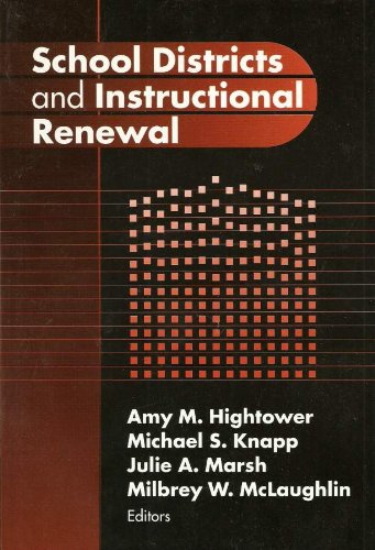 School Districts And Instructional Renewal (Critical Issues In Educational Leadership Series),Used
