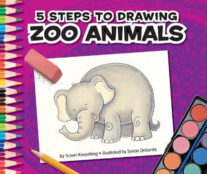 5 Steps to Drawing Zoo Animals,Used