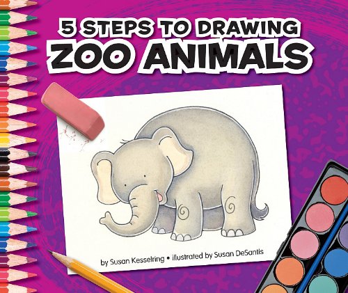 5 Steps to Drawing Zoo Animals,Used