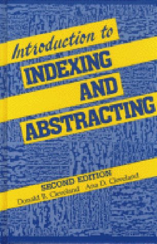 Introduction to Indexing and Abstracting,Used