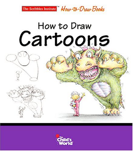 How to Draw Cartoons (The Scribbles Institute How to Draw Books),Used