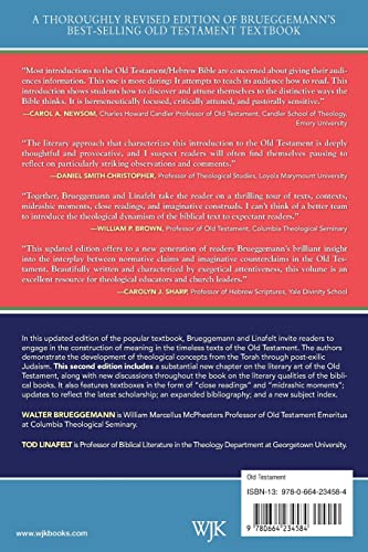 An Introduction To The Old Testament, Second Edition: The Canon And Christian Imagination,New