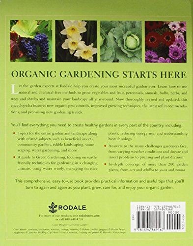 Rodale's Ultimate Encyclopedia of Organic Gardening : The Indispensible Green Resource for Every Gardener,Used
