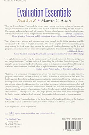 Evaluation Essentials, First Edition: From A to Z,Used