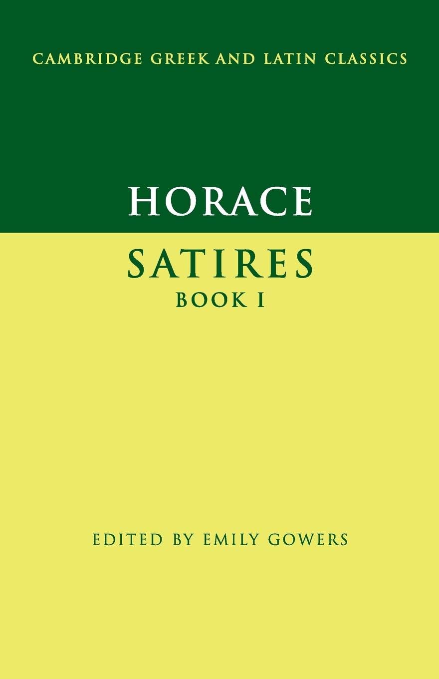 Horace: Satires Book I (Cambridge Greek and Latin Classics),Used
