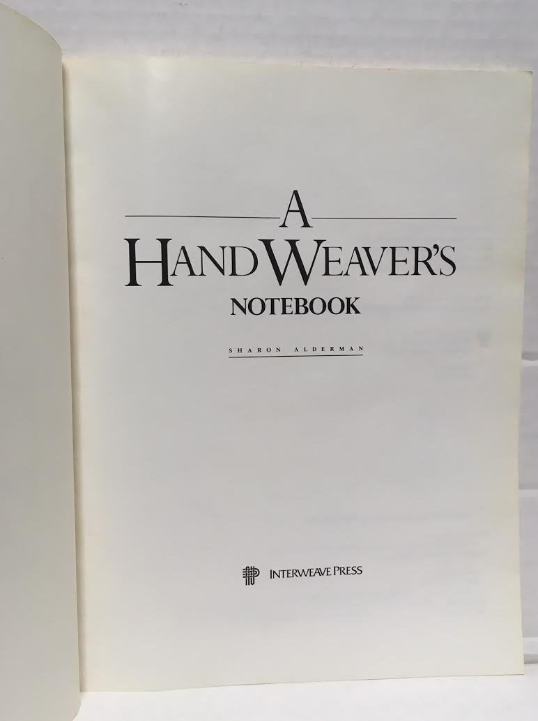 A Handweaver's Notebook,Used