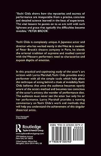 The Invisible Actor (Theatre Arts (Routledge Paperback)),Used