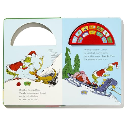 Dr. Seuss s The Sounds of Grinchmas with 12 Silly Sounds!: An Interactive Read and Listen Book (Dr. Seuss Sound Books)