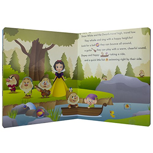 Disney Baby Mickey, Minnie, Princess and More!  Hide & Seek Animals, A Look and Find Book  PI Kids