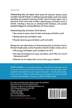 Understanding Gay and Lesbian Youth: Lessons for Straight School Teachers, Counselors, and Administrators,Used