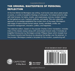 Essays by Montaigne: The Philosophy Classic (Capstone Classics),Used