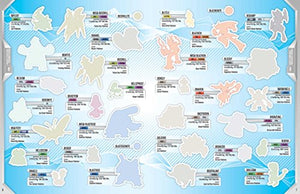 Pokmon Trainer's Sticker Book: From Kanto to Kalos,Used