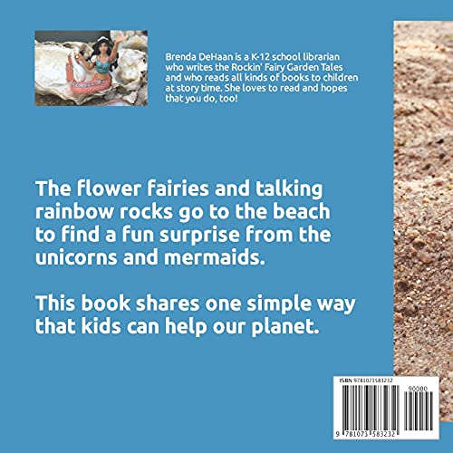 Beach Surprise: Unicorns, Mermaids, Flower Fairies, and Rainbow Rocks Meet at the Beach (Rockin' Fairy Garden Tales),Used