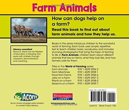 Farm Animals (World of Farming),Used
