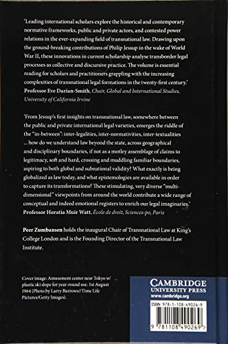 The Many Lives of Transnational Law: Critical Engagements with Jessup's Bold Proposal,Used