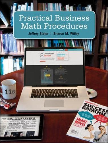Practical Business Math Procedures with Handbook, Student DVD, and WSJ insert,Used
