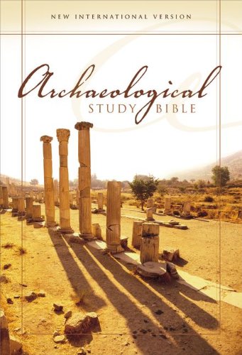NIV Archaeological Study Bible, Personal Size: An Illustrated Walk Through Biblical History and Culture,New