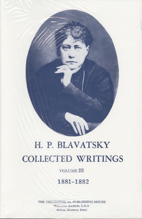 Collected Writings of H. P. Blavatsky, Vol. 3 (18811882),Used