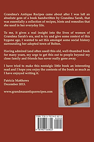 Grandma'S Antique Recipes