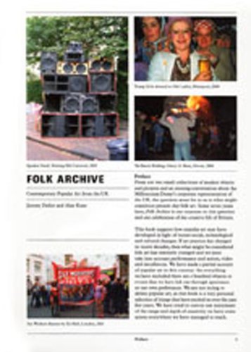 Folk Archive: Contemporary Popular Art from the Uk,Used