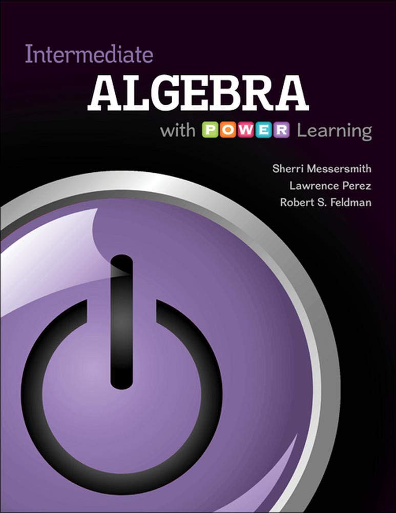 Intermediate Algebra With P.O.W.E.R. Learning,New