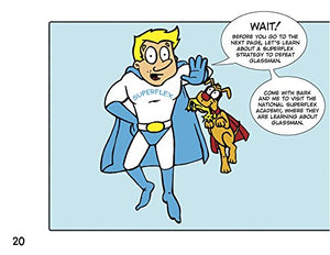 Superflex Takes On Glassman And The Team Of Unthinkables,Used