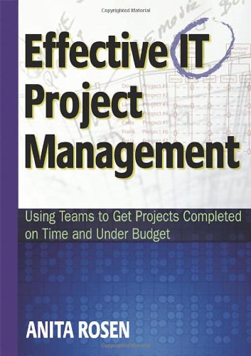 Effective IT Project Management: Using Teams to Get Projects Completed on Time and Under Budget
