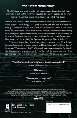 The Disaster Artist: My Life Inside The Room, the Greatest Bad Movie Ever Made,Used