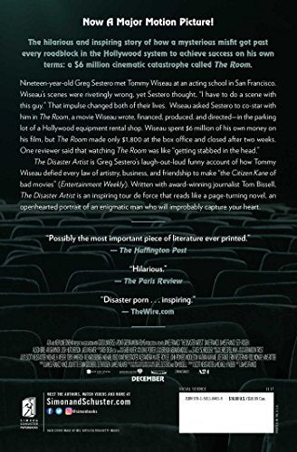 The Disaster Artist: My Life Inside The Room, the Greatest Bad Movie Ever Made,Used