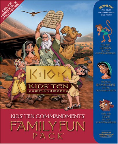K10C Family Fun Pack: Exploring the Ten Commandments,Used