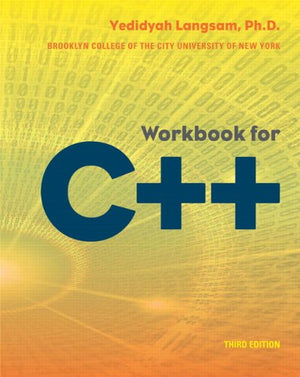Workbook for C++ (3rd Edition),Used