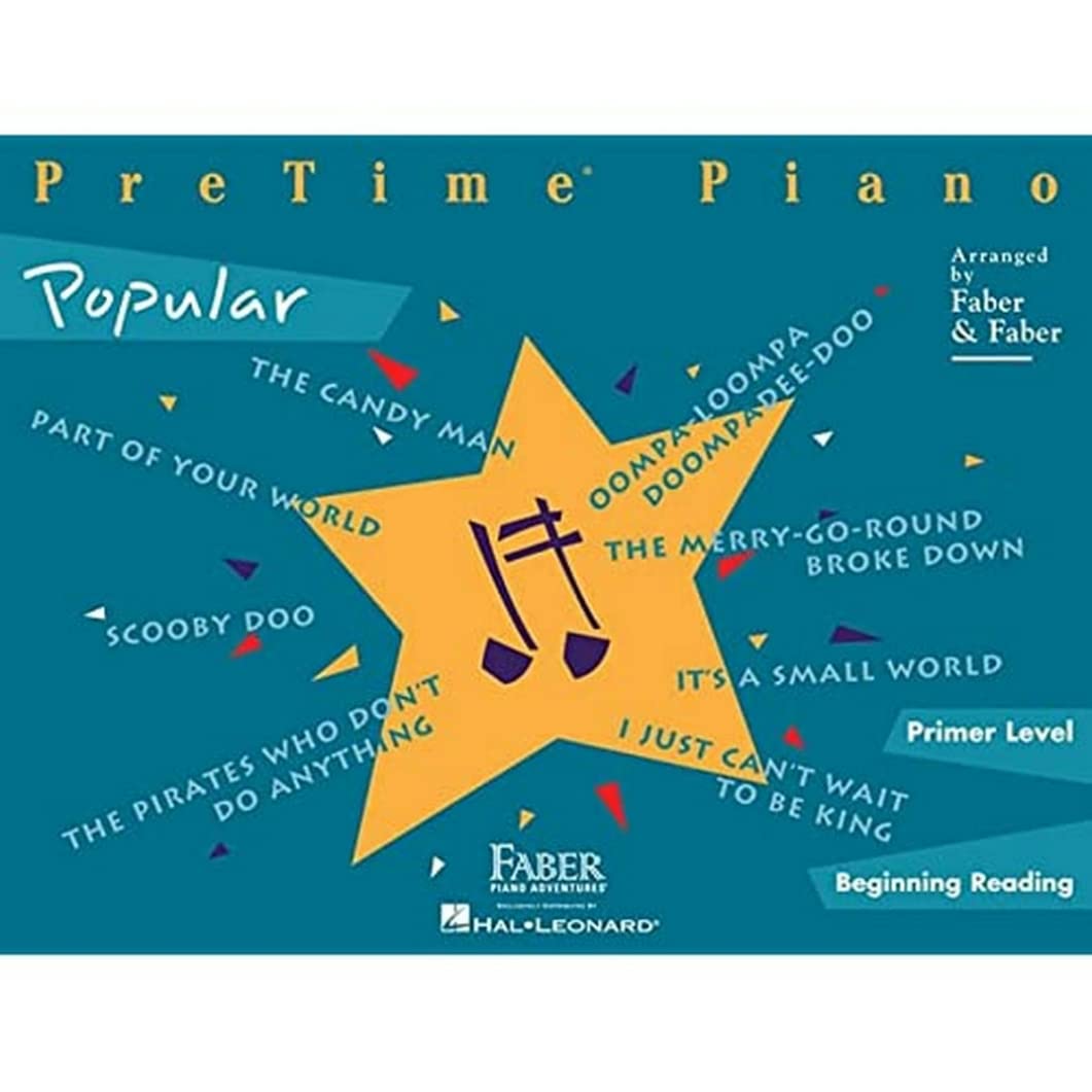 PreTime Piano Popular  Primer Level (Pretime Piano Series),New