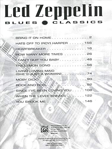 Blues Classics (Authentic GuitarTab Edition),Used