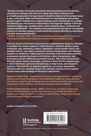 DiversitySensitive Personality Assessment,Used