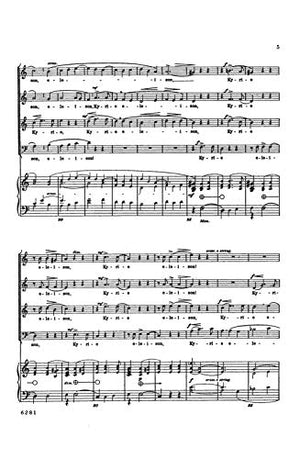 Missa Choralis: SATB divisi (with Organ) (Latin Language Edition) (Kalmus Edition) (Latin Edition),Used