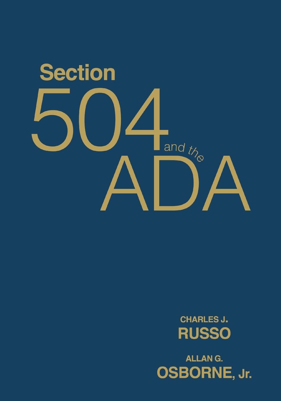 Section 504 and the ADA,Used